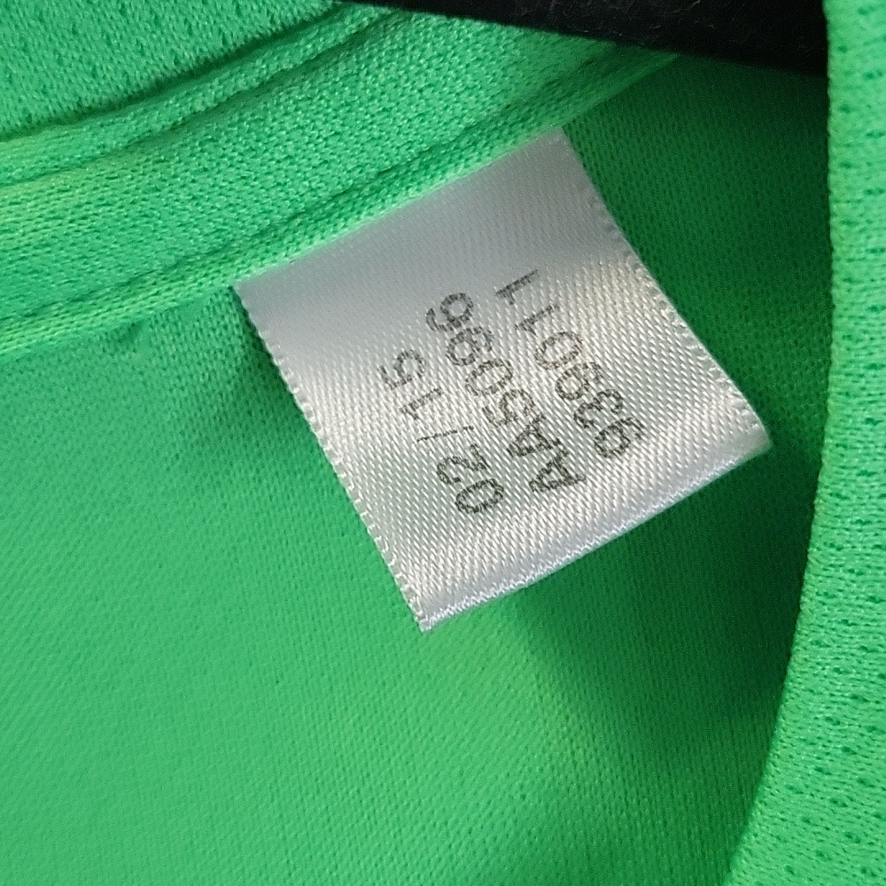 Adidas Climalite Neon Green Running Moisture Wicking Mens Performance T-Shirt M - Picture 5 of 9